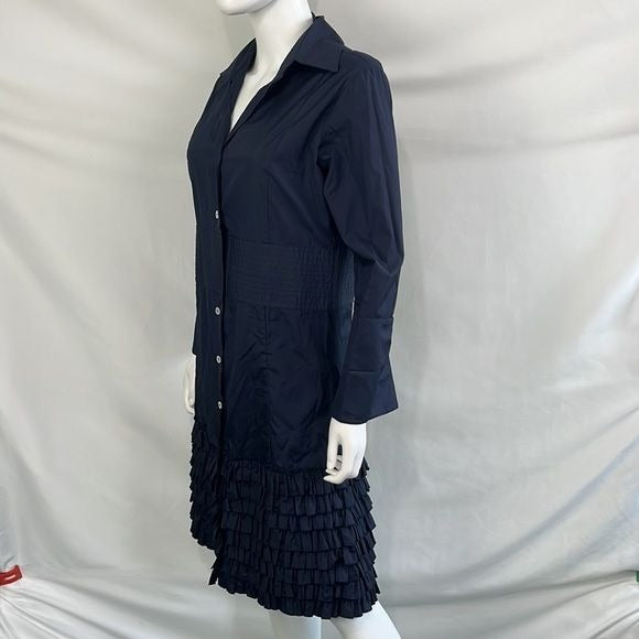 New with Tags Bell Navy Peasant Dress