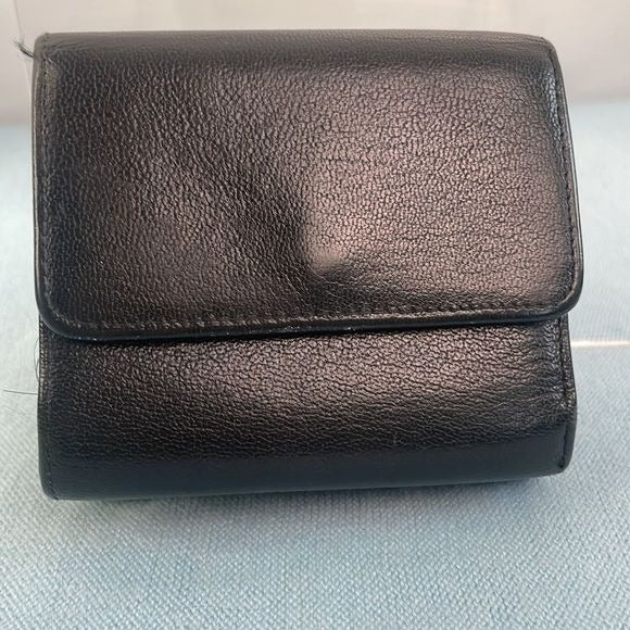 Chanel Vintage Black Small As Is Wallet
