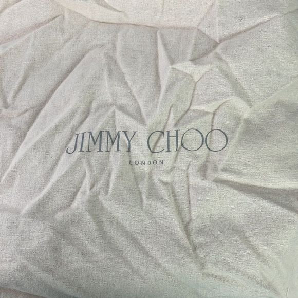 Jimmy Choo Purple Animal Print Patent Bag