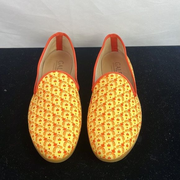 Galet Lobster Print Loafers with Box