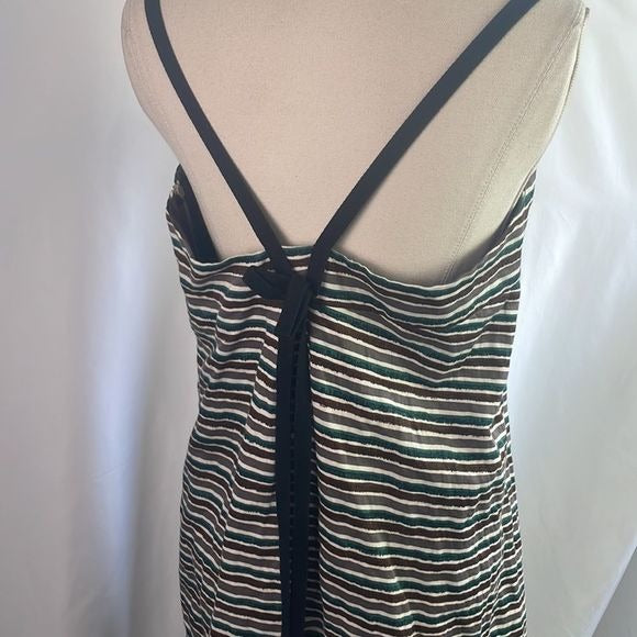 Marni Multi Striped with Bow Back Dress