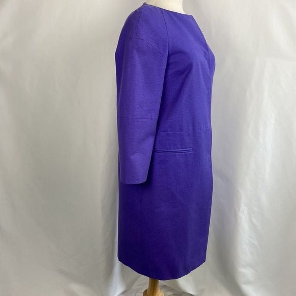 Emilio Pucci Purple Silk Cotton Blend Spring Jacket