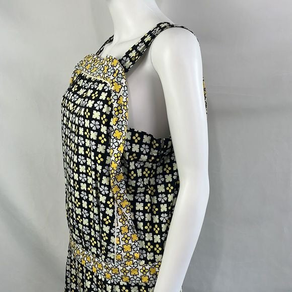 New with Tags Black and Yellow Floral See By Chloé Dress