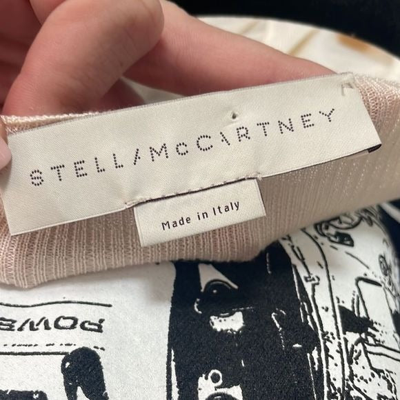 Stella Mccartney Cream Open Back Sweater