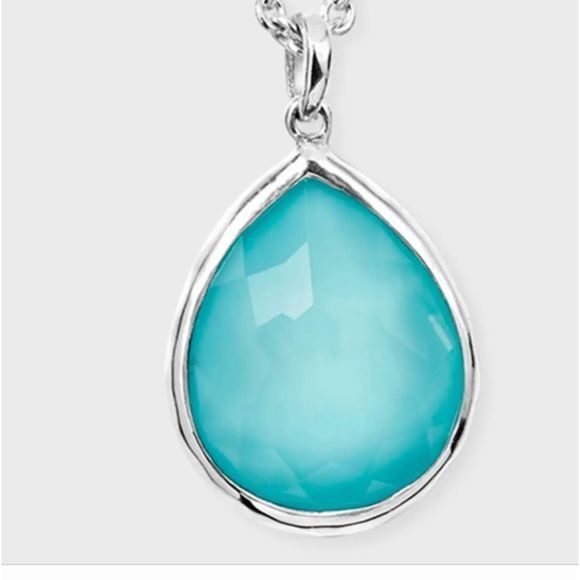 Ippolita Sterling Turquoise Oval Necklace