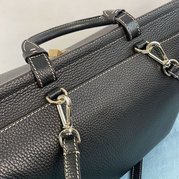 Hugo Boss Large Leather Satchel Bag