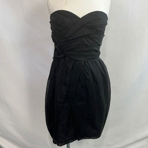 NWT Marc Jacobs Black Strapless Pleated Dress