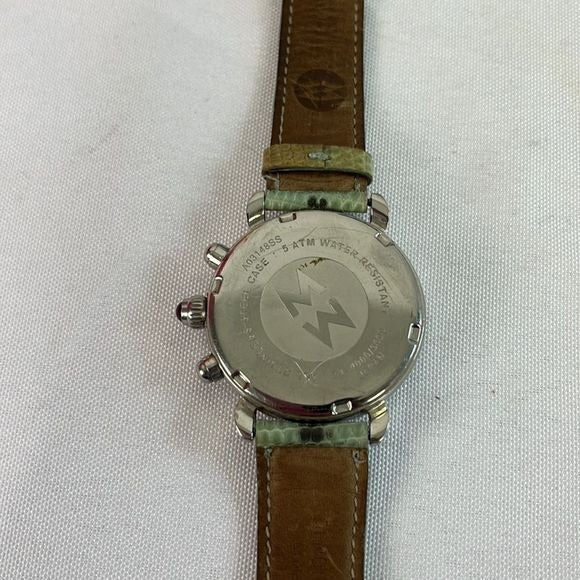 Green Mother of Pearl Face Watch