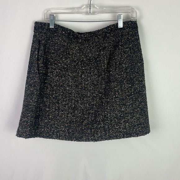 Tibi NWT Grey Tweed Mini Skirt