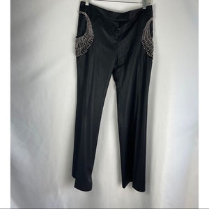 Stella Mccartney pants with silver beaded pockets