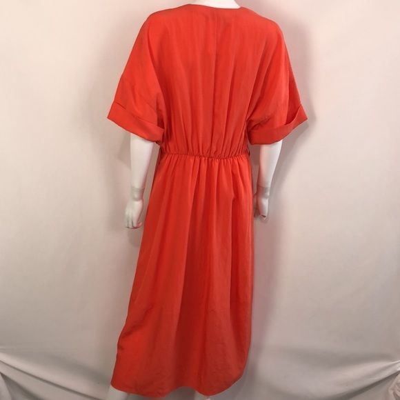 VINCE NWT Orange Maxi Dress