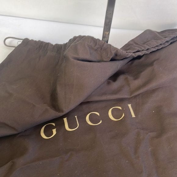 Gucci Vintage Tan Logo Cross Body Bag