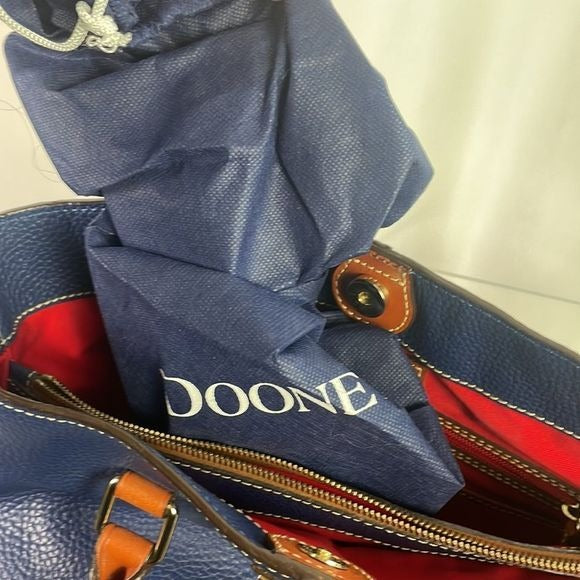 Dooney And Bourke Chelsea Shopper Midnight Blue Bag