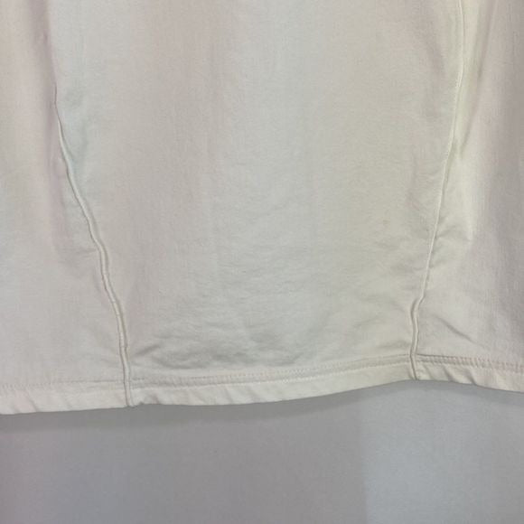 Dolce And Gabbana White Denim Skirt