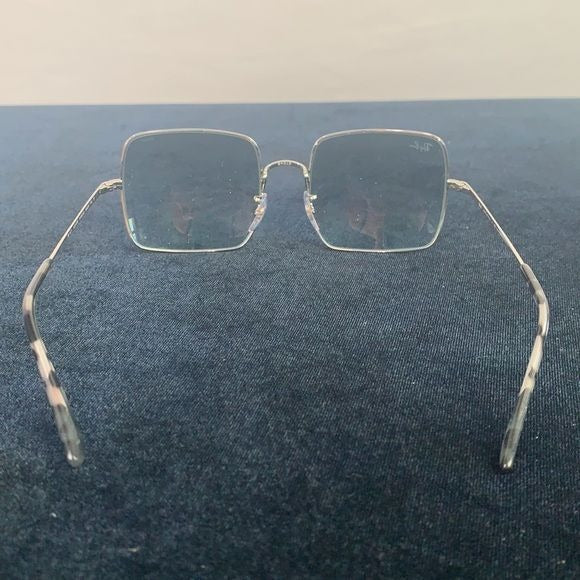 Ray-Ban Silver Square Aviators Sunglasses