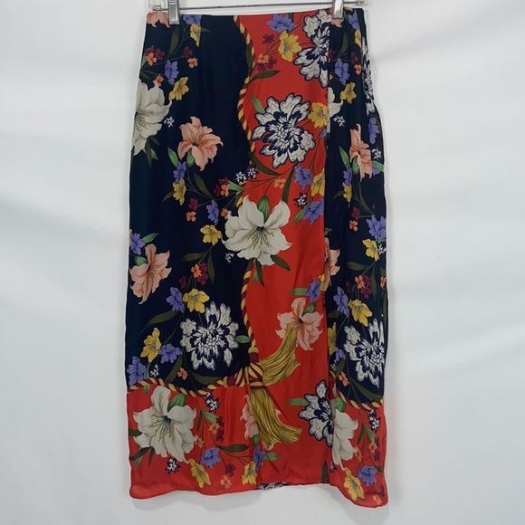 Kobi Halperin NWT Multi Floral Print Skirt