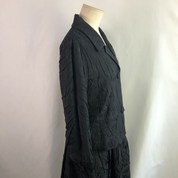 Michael Kors NWT Black Brocade Dress with Jacket