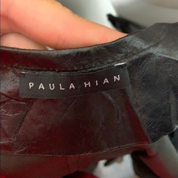 Paula Hian Denisa Lambskin Leather Jacket