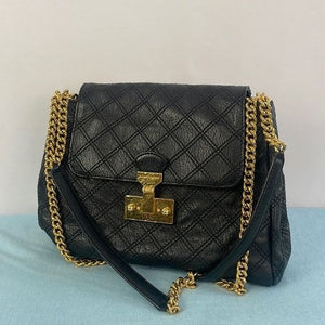 Marc Jacobs NWT Black Quilted Chain Strap Bag