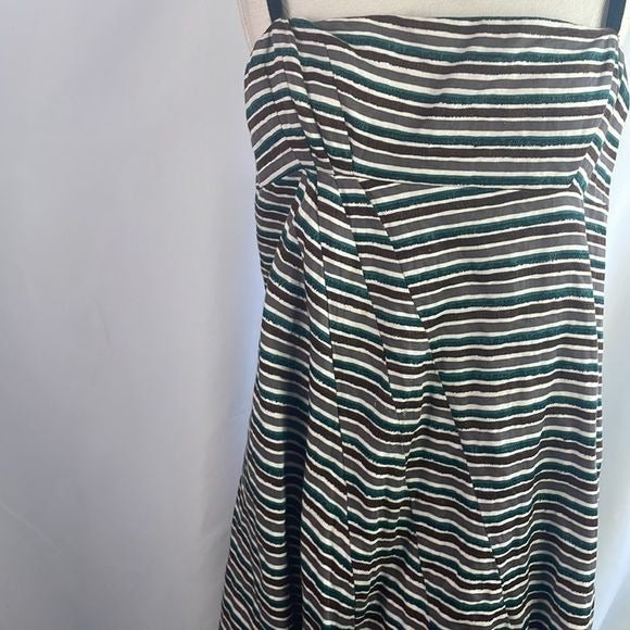Marni Multi Striped with Bow Back Dress
