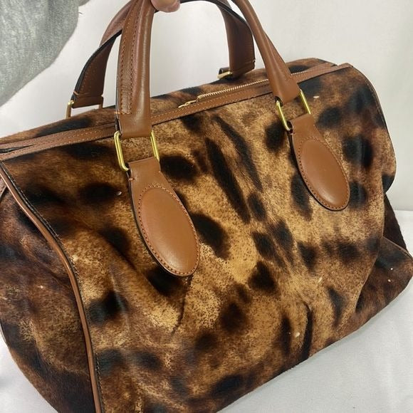 Chloe Runway Leopard Pony Bag