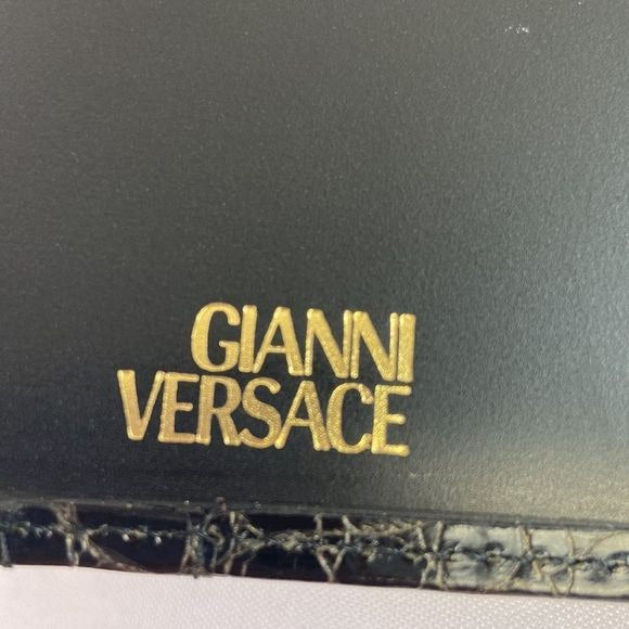 Gianni Versace Vintage Crocodile Date Book Miscellaneous