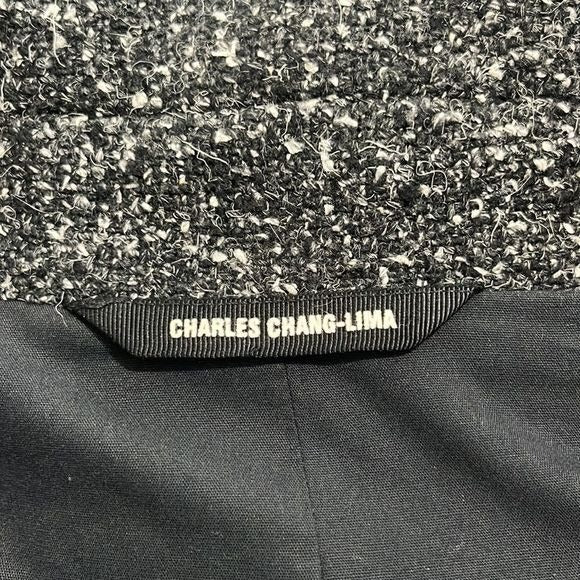 Charles Chang-Lima Grey Tweed Suit Set