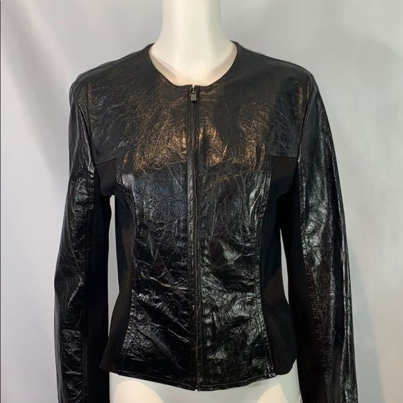 Paula Hian Denisa Lambskin Leather Jacket