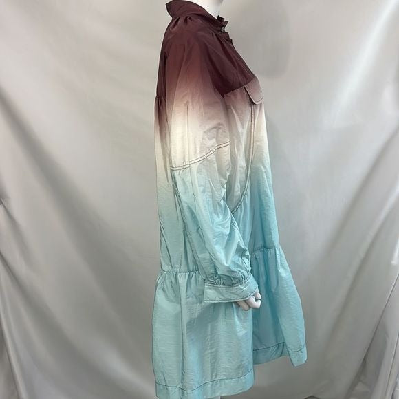 Sea Brown Aqua Nylon Dress