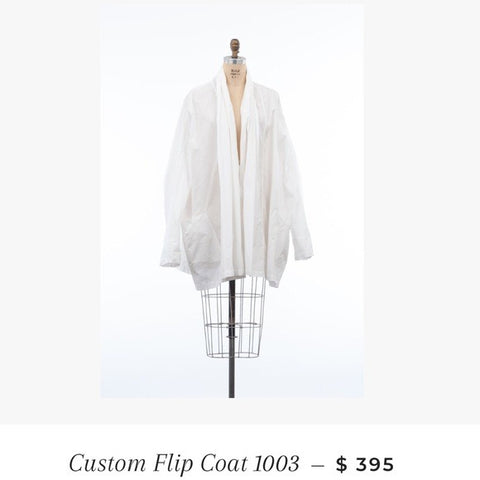 Andrea Reynders Custom Flip Coat