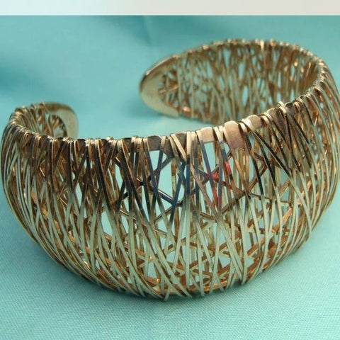 Milor Sterling wire mesh bracelet