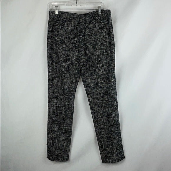 Theory Gray Charcoal Tweed Trousers