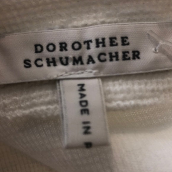 Dorothee Schumacher White with Ruffle Sleeves