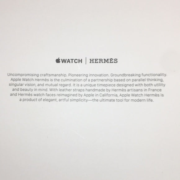 Apple/Hermès Series 2 Watch w/2 Bands
