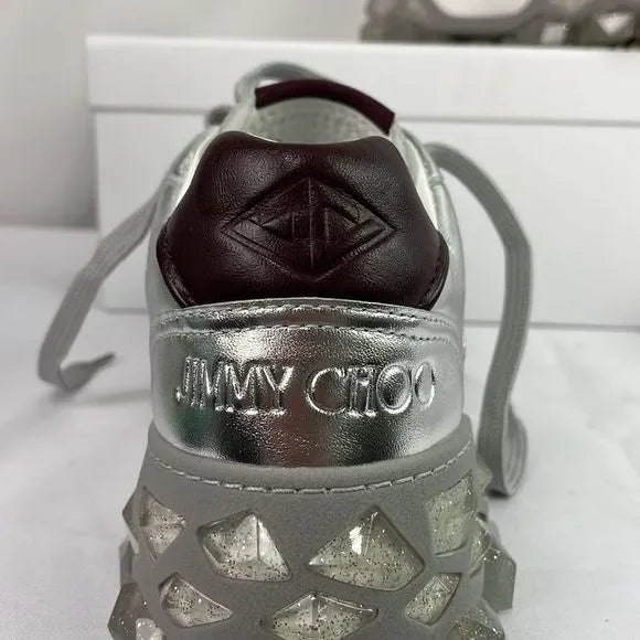 Jimmy Choo Nib Diamond x Trainer Sneakers
