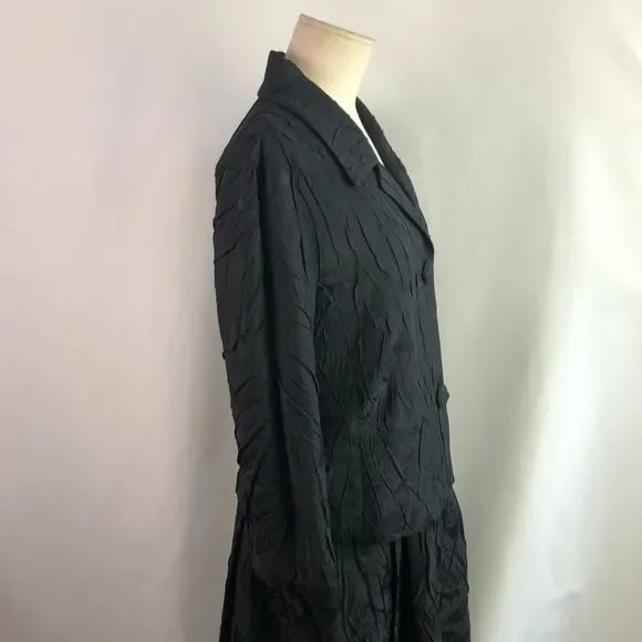 Michael Kors NWT Black Brocade Dress with Jacket