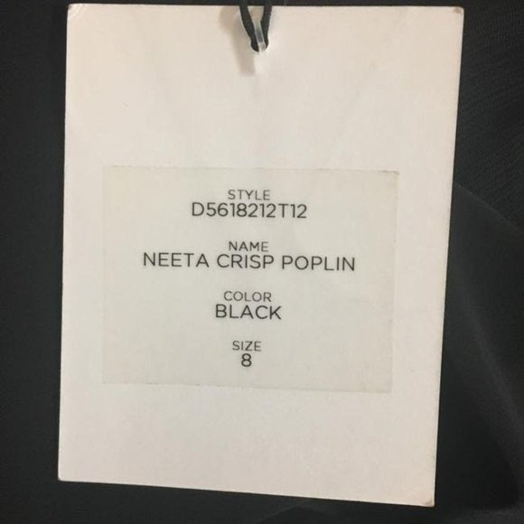 Diane Von Furstenberg Black Neeta Dress